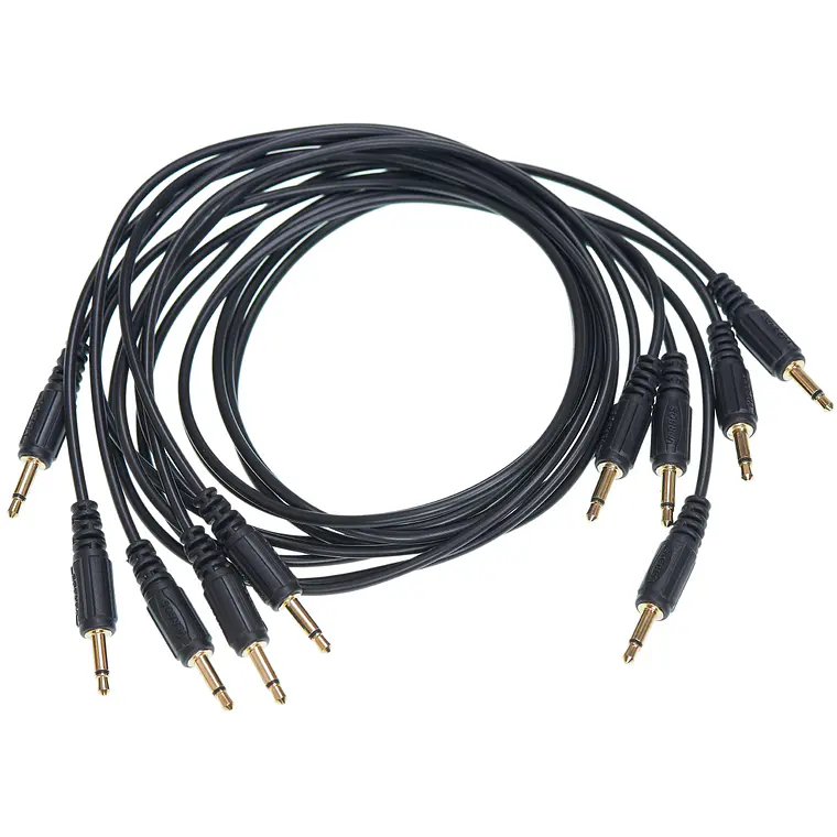 Verbos Cable 90cm (5-Pack), black 1