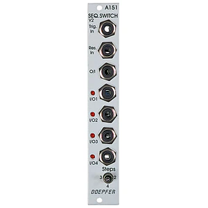 Doepfer A-151 Quad Sequential Switch