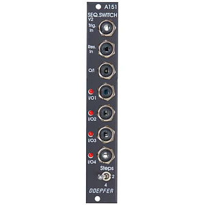 Doepfer A-151V Vintage Quad Sequential Switch