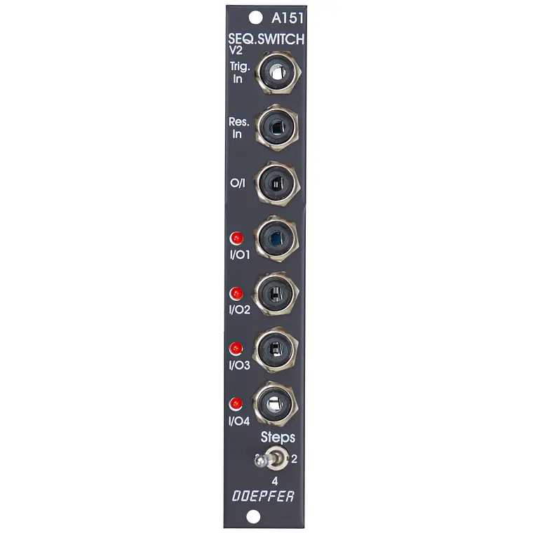 Doepfer A-151V Vintage Quad Sequential Switch 1