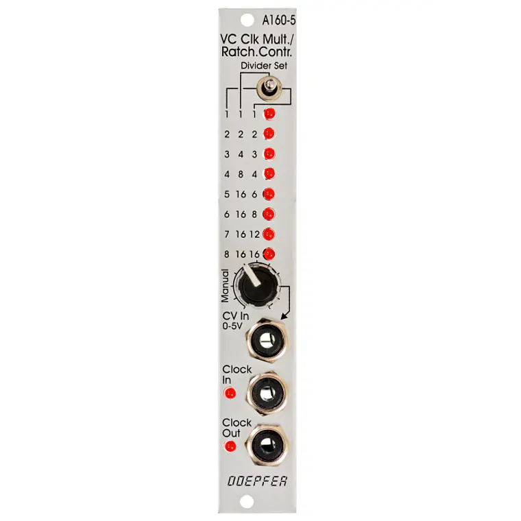 Doepfer A-160-5 Clock Multiplier / Ratcheting Controller 1