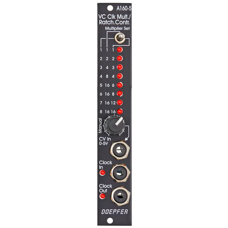 Doepfer A-160-5 Clock Multiplier / Ratcheting Controller Vintage Edition 1