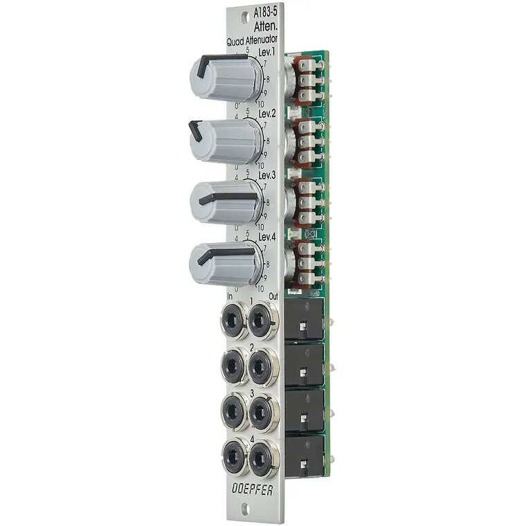 Doepfer A-183-5 Quad Attenuator 2