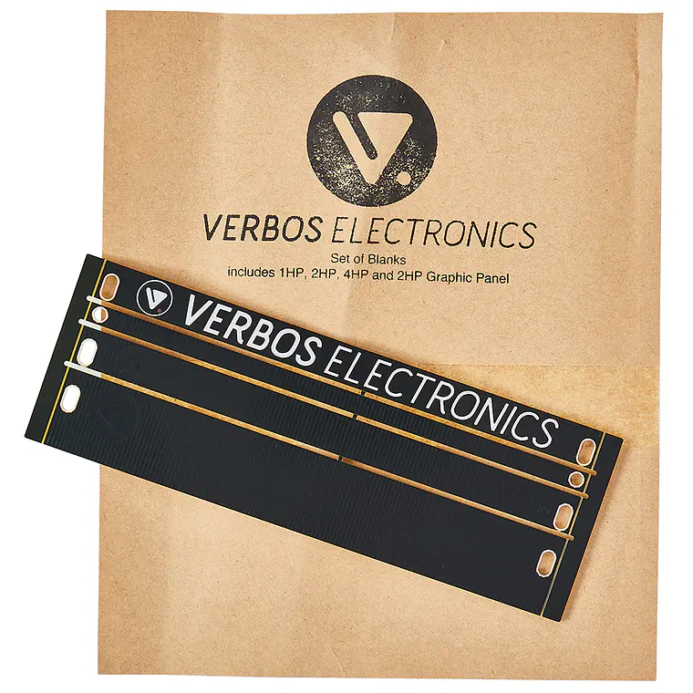 Verbos Electronics Set of Blanks 1