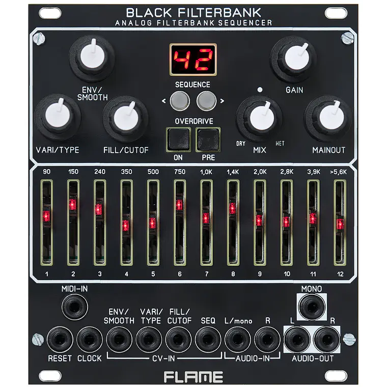 Flame Black Filterbank 1