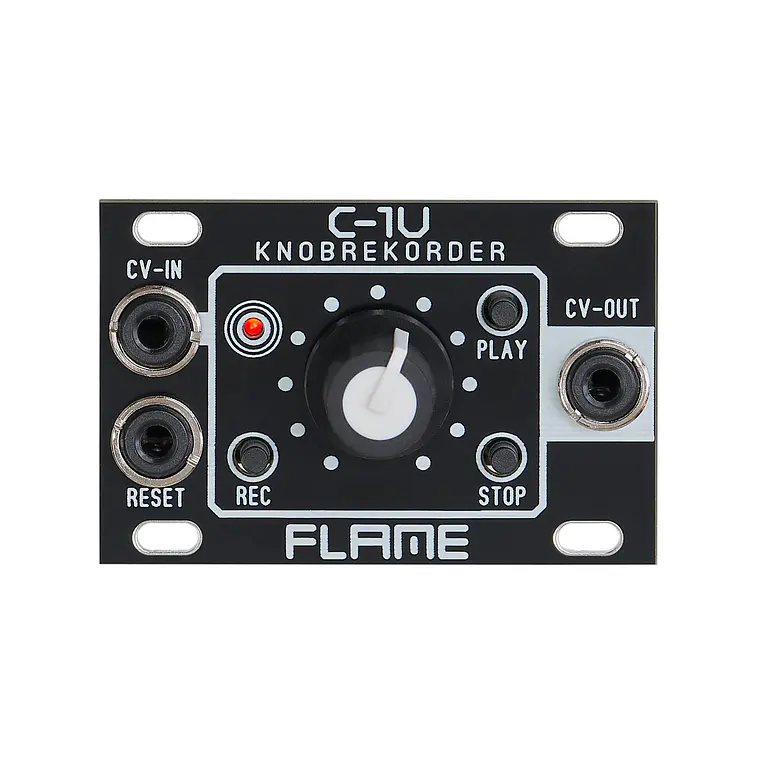 Flame C-1U Knob Recorder black 1