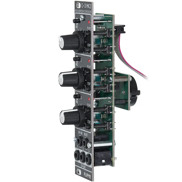 Flame C-3 MkII Knob Rekorder black 2