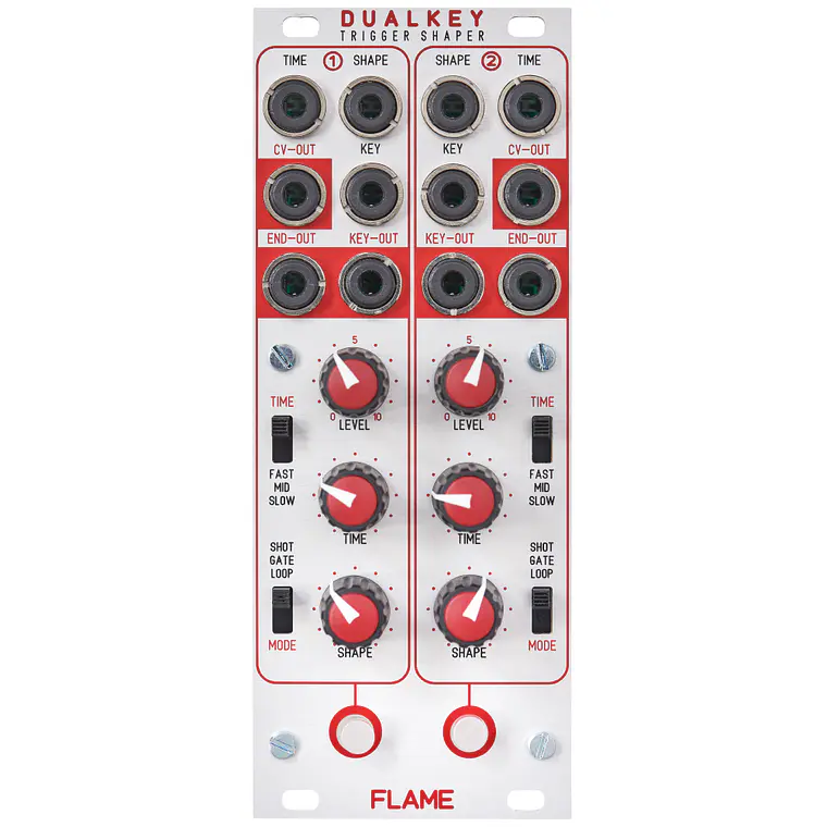 Flame Dual Key silver 1