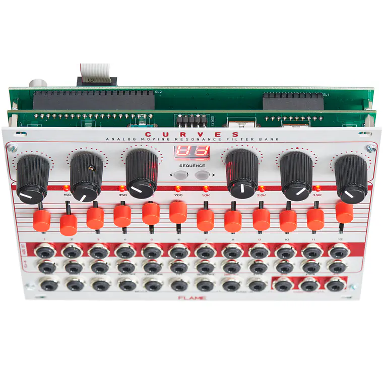 Flame Curves silver 2