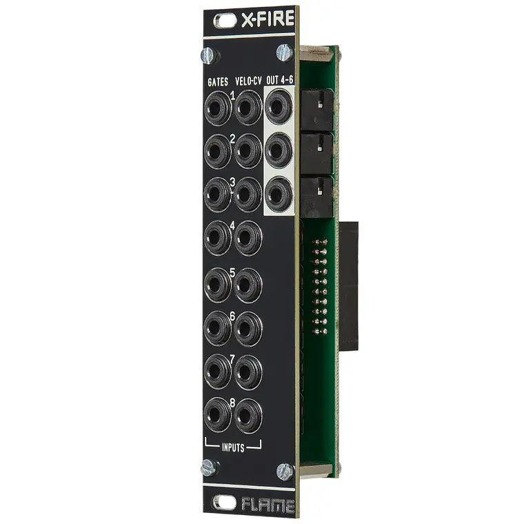 Flame Fire Drum Synth Module black 3