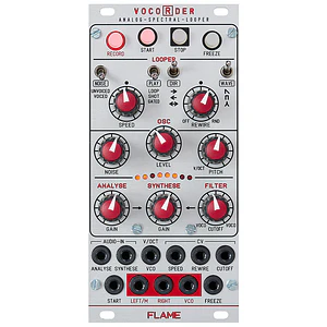 Flame Vocorder Analog Spectral Looper silver