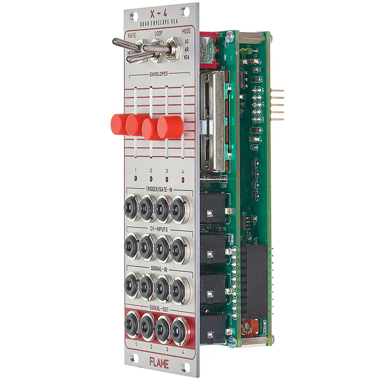 Flame X-4 Quad VC/Envelope silver 2