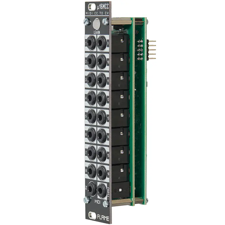 Flame u16MCC MIDI CC-to-CV black 2