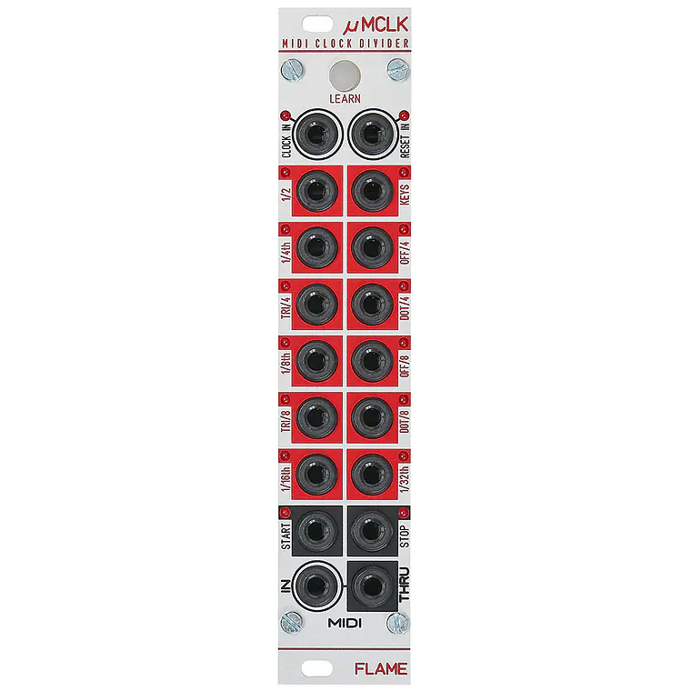 Flame uMCLK Midi-to-Clock Divider silver 1