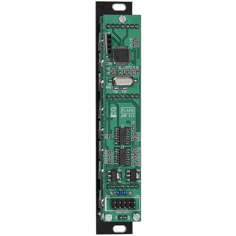 Flame uMM Midi Merge/Thru A/B Converter black 3