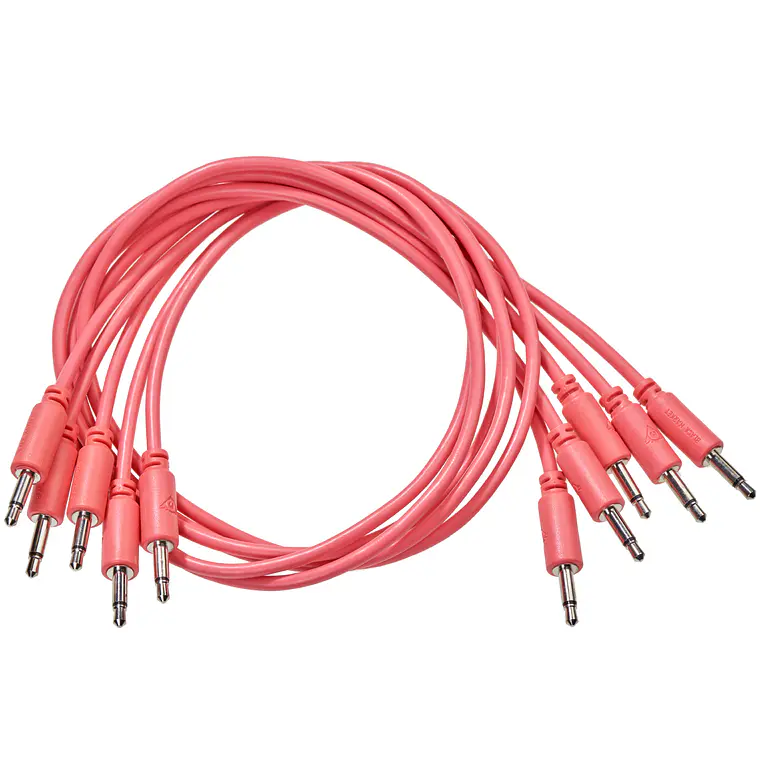Cable Patch 5Pack - Coral 1