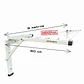 Tendedero 5mts 5 lineas ropa casa blanco - Miniatura 1