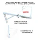 Tendederos 100x40cm Pack 2 ropa blanco - Miniatura 3