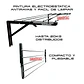 Tendederos 100x40cm Pack 2 ropa negro  - Miniatura 3
