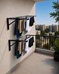 Tendedero 100x40cm ropa negro - Miniatura 4