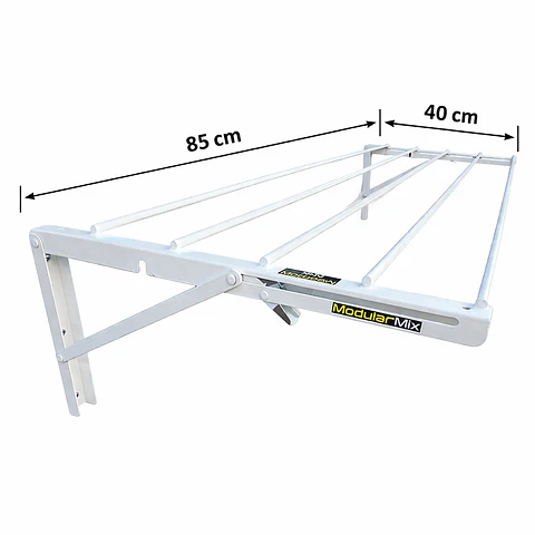 Tendedero 85x40 cm ropa blanco
