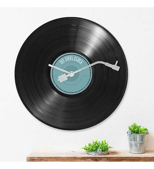 Relógio de parede Soundtracks DIY