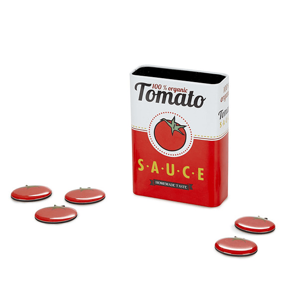 Porta-Lápis Magnético + Ímanes TOMATO SAUCE 1