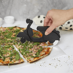 Cortador de pizza Scooter Preto