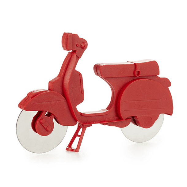 Cortador de pizza Scooter Vermelho 3