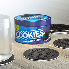 Bases para copos Cookies