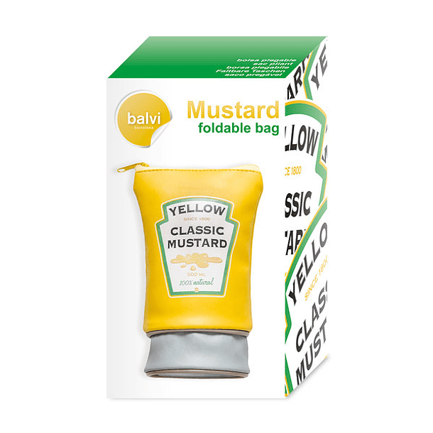 Bolsa dobrável Mustard 2