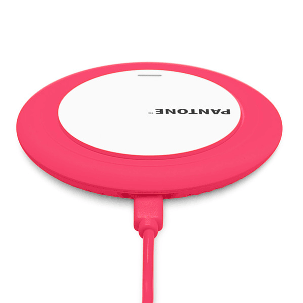 Carregador wireless Pantone Rosa 2