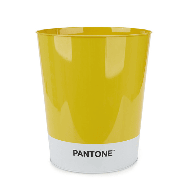 Cesto de papéis Pantone Amarelo 1