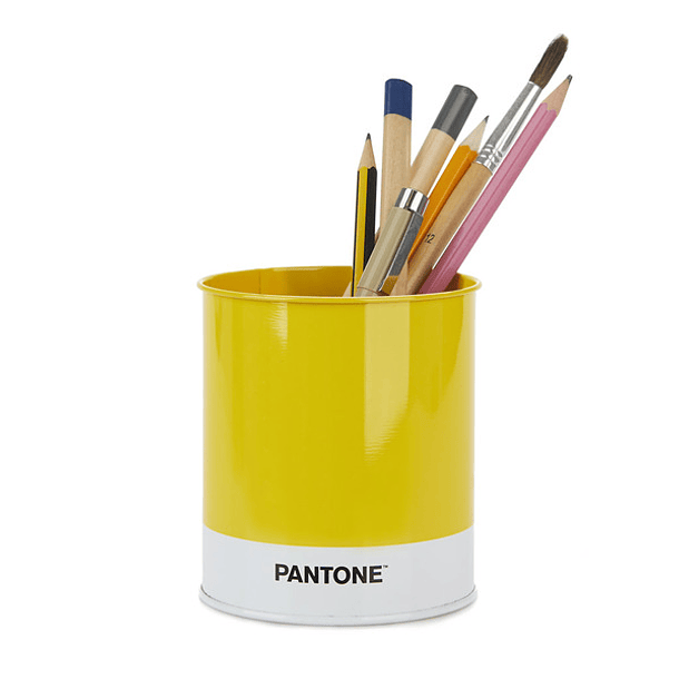 Porta-lápis Pantone Amarelo 2
