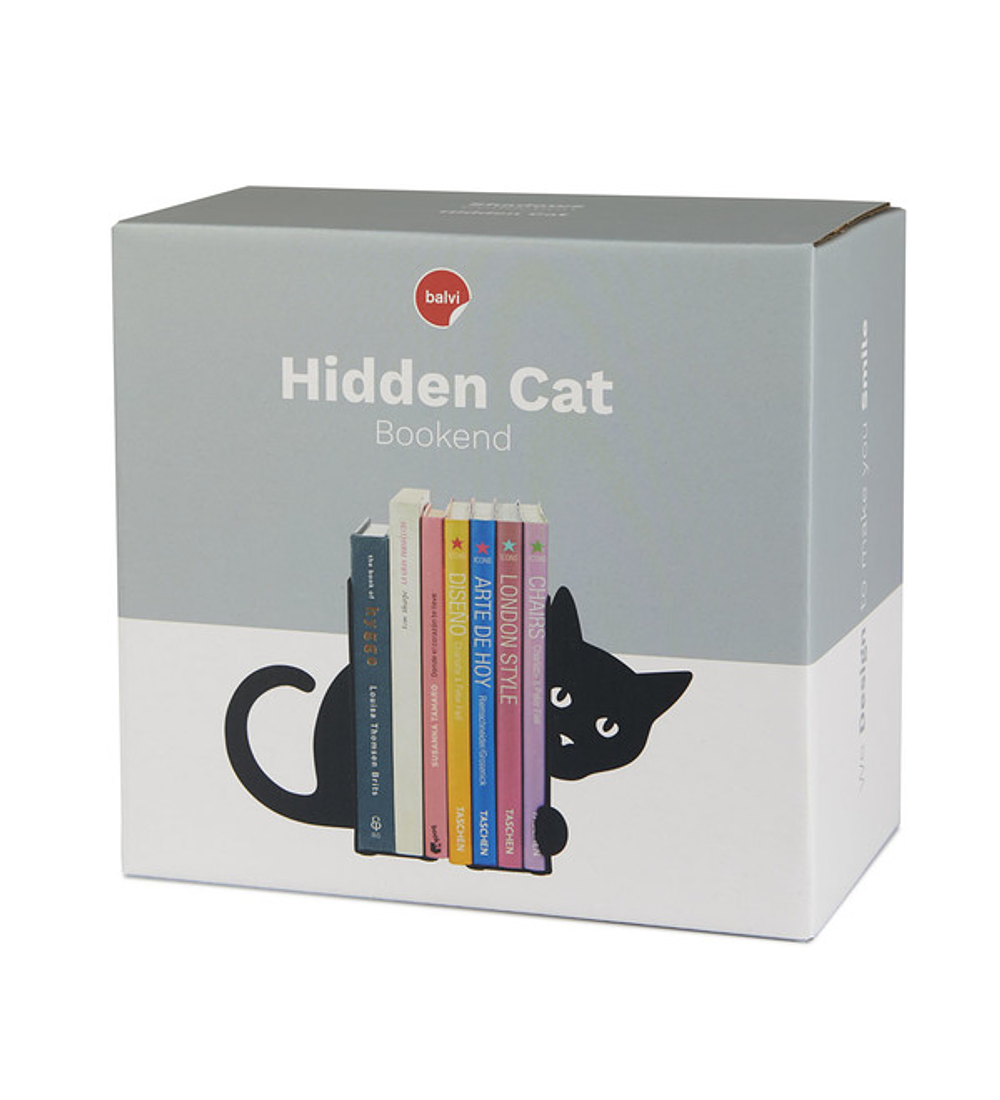 Cerra-livros Hidden Cat