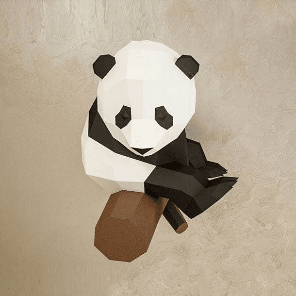 Panda 3D Papercraft 3