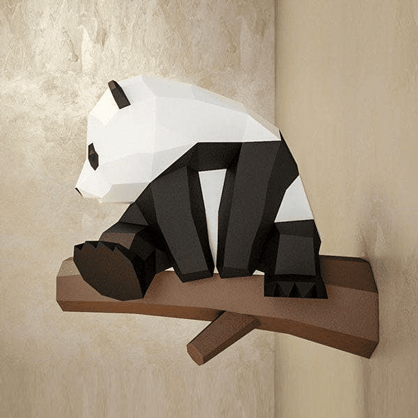 Panda 3D Papercraft 4