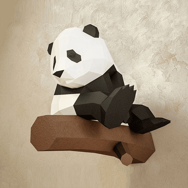 Panda 3D Papercraft 5