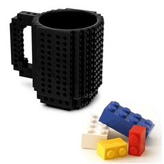 Caneca Lego Lovers - Preto