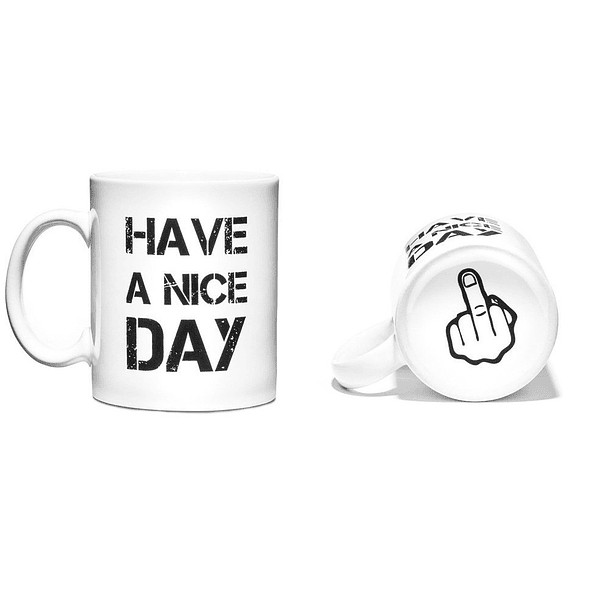 Caneca Have a Nice Day - Branco 1