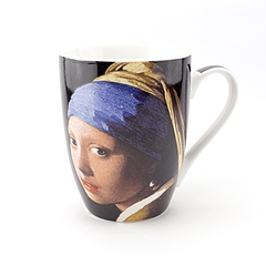 Caneca Rapariga com brinco de pérola, de Vermeer