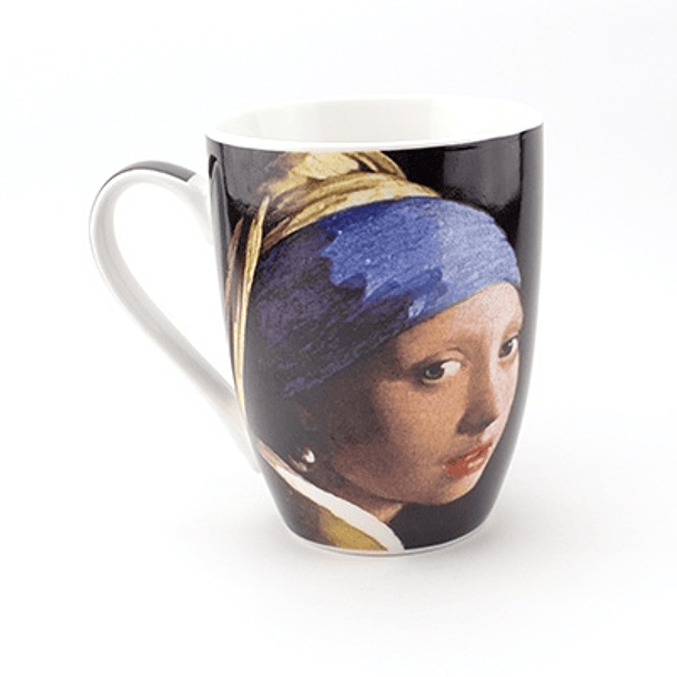 Caneca Rapariga com brinco de pérola, de Vermeer 2