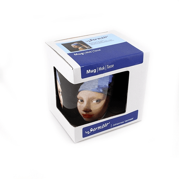 Caneca Rapariga com brinco de pérola, de Vermeer 4