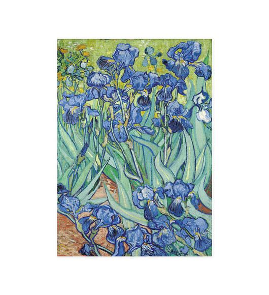 Toalha de chá Lírios, de Van Gogh