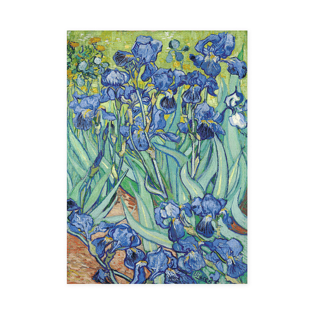 Toalha de chá Lírios, de Van Gogh 1