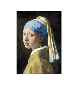 Toalha de chá Rapariga com brinco de pérola, de Vermeer 