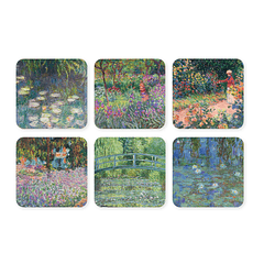 Bases para copos Jardim em Giverny, de Monet