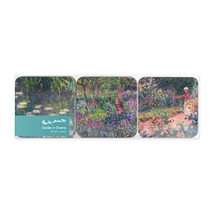 Bases para copos Jardim em Giverny, de Monet