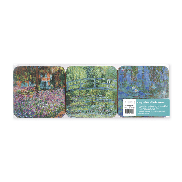 Bases para copos Jardim em Giverny, de Monet 3