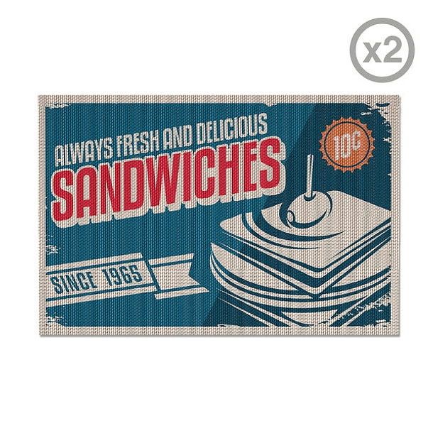 Individuais Sandwiches 1